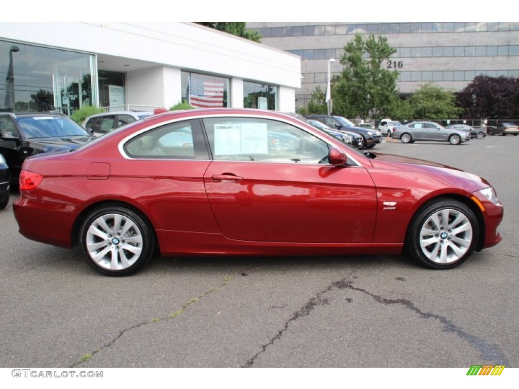 Vermillion Red Metallic 2013 BMW 3 Series 328i xDrive Coupe Exterior Photo #83071696