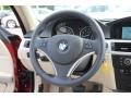 Cream Beige Steering Wheel Photo for 2013 BMW 3 Series #83071953