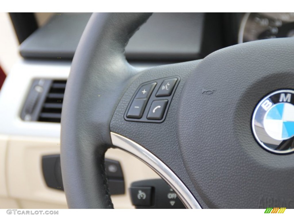 2013 3 Series 328i xDrive Coupe - Vermillion Red Metallic / Cream Beige photo #17