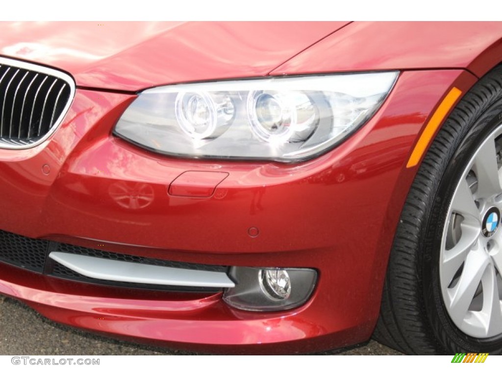 2013 3 Series 328i xDrive Coupe - Vermillion Red Metallic / Cream Beige photo #29