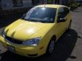 2005 Egg Yolk Yellow Ford Focus ZX3 S Coupe  photo #7