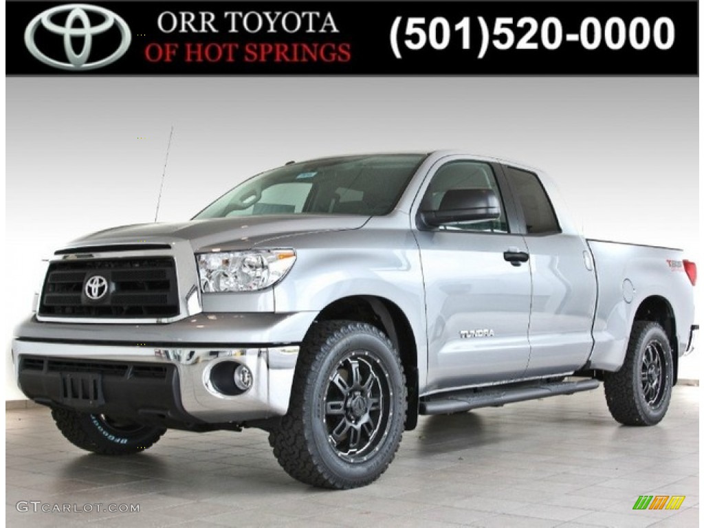 2013 Tundra TSS Double Cab - Silver Sky Metallic / Graphite photo #1