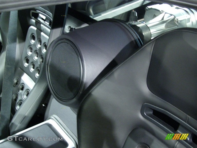 Ebony Black Interior 2005 Ford GT Standard GT Model Photo #83076