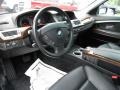 2008 Jet Black BMW 7 Series 750i Sedan  photo #9