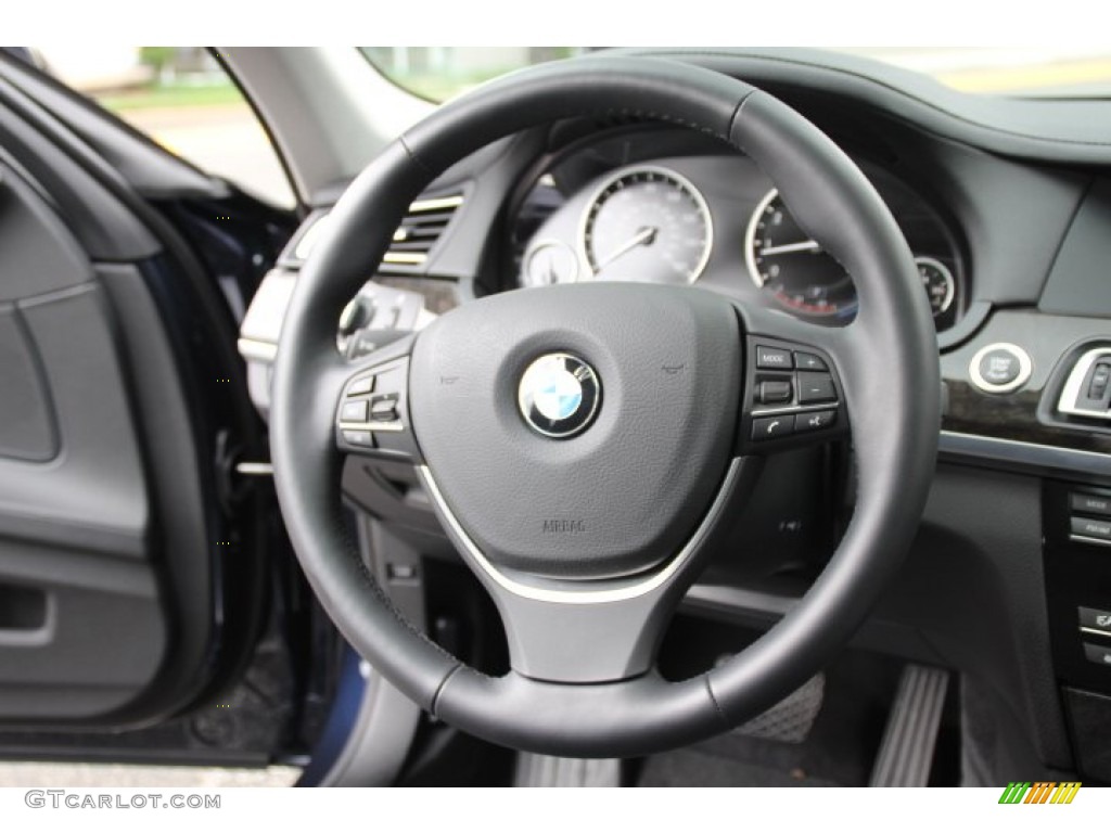 2012 7 Series 750i xDrive Sedan - Imperial Blue Metallic / Black photo #16