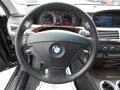 2008 Jet Black BMW 7 Series 750i Sedan  photo #24
