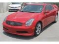 2004 Laser Red Infiniti G 35 Coupe  photo #28