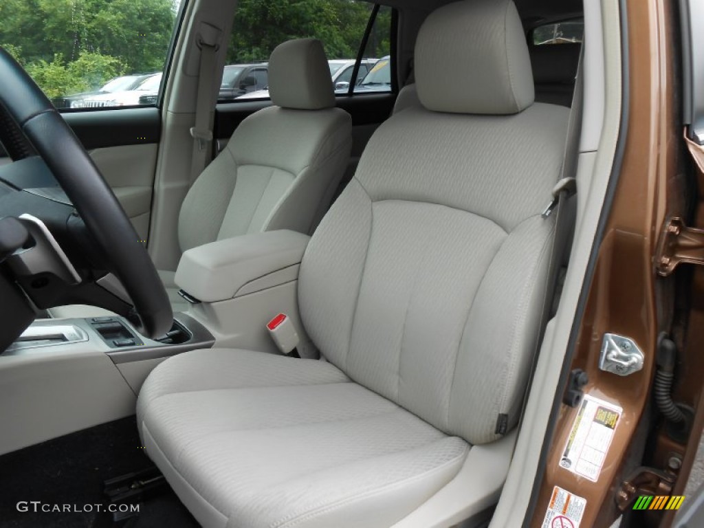 2011 Outback 2.5i Premium Wagon - Caramel Bronze Pearl / Warm Ivory photo #11