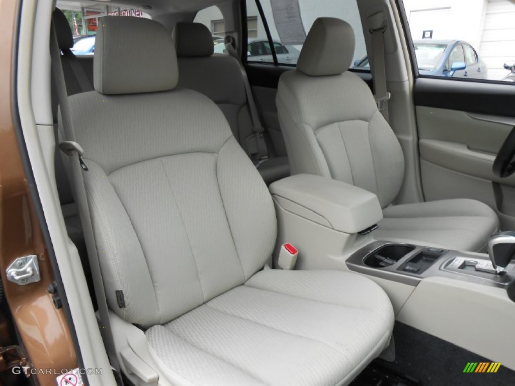 2011 Outback 2.5i Premium Wagon - Caramel Bronze Pearl / Warm Ivory photo #14