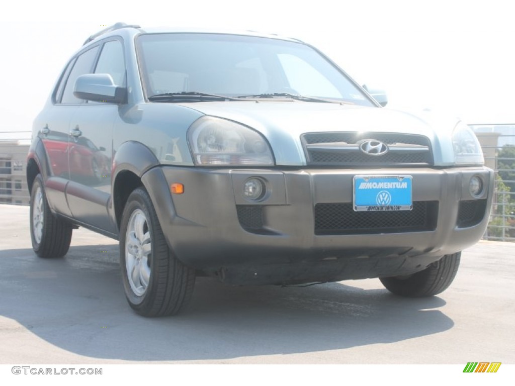 2007 Tucson SE - Desert Sage Metallic / Gray photo #1