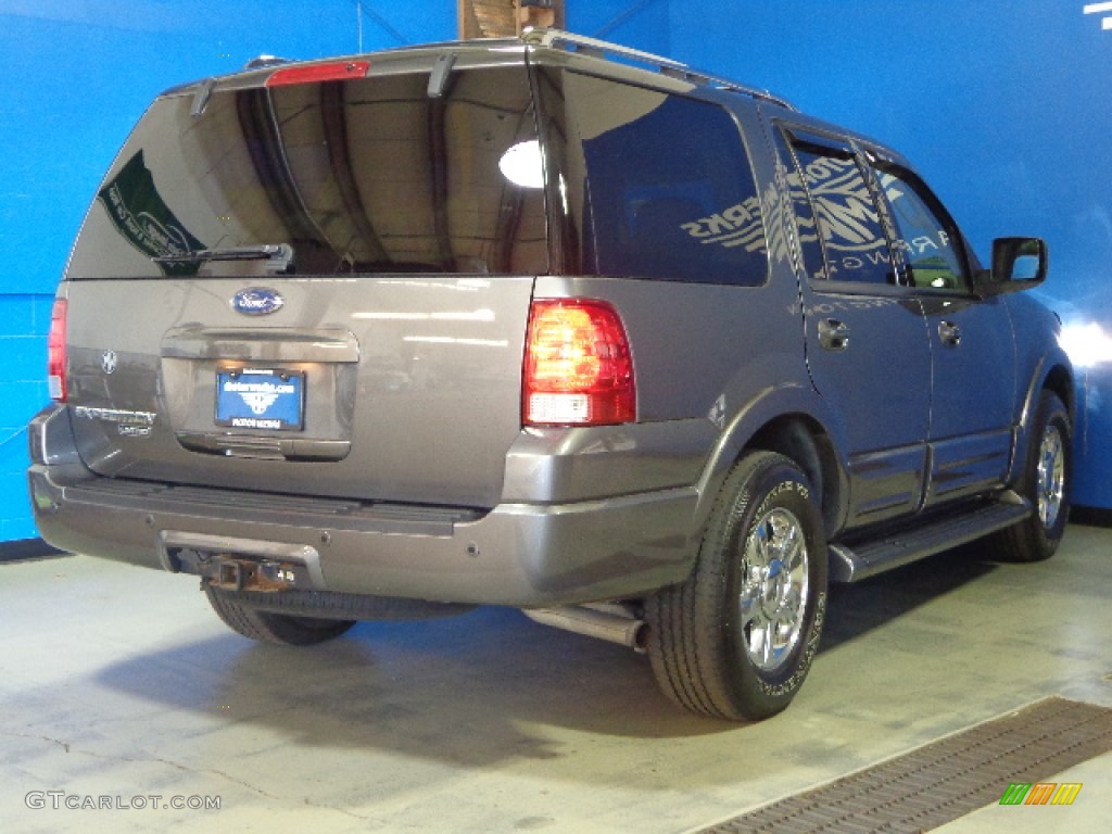 2005 Expedition Limited 4x4 - Dark Shadow Grey Metallic / Medium Parchment photo #7