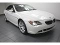 2007 Alpine White BMW 6 Series 650i Convertible  photo #1