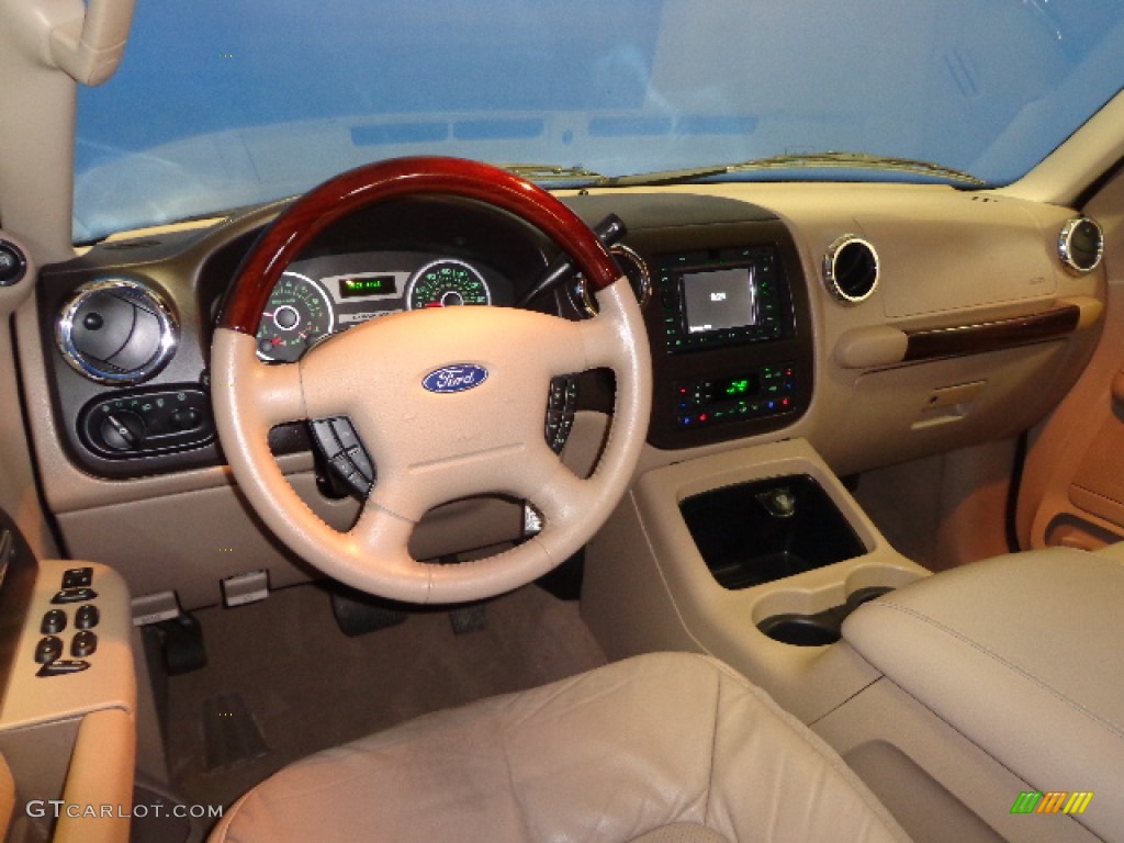 2005 Expedition Limited 4x4 - Dark Shadow Grey Metallic / Medium Parchment photo #15