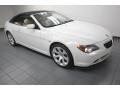 2007 Alpine White BMW 6 Series 650i Convertible  photo #8