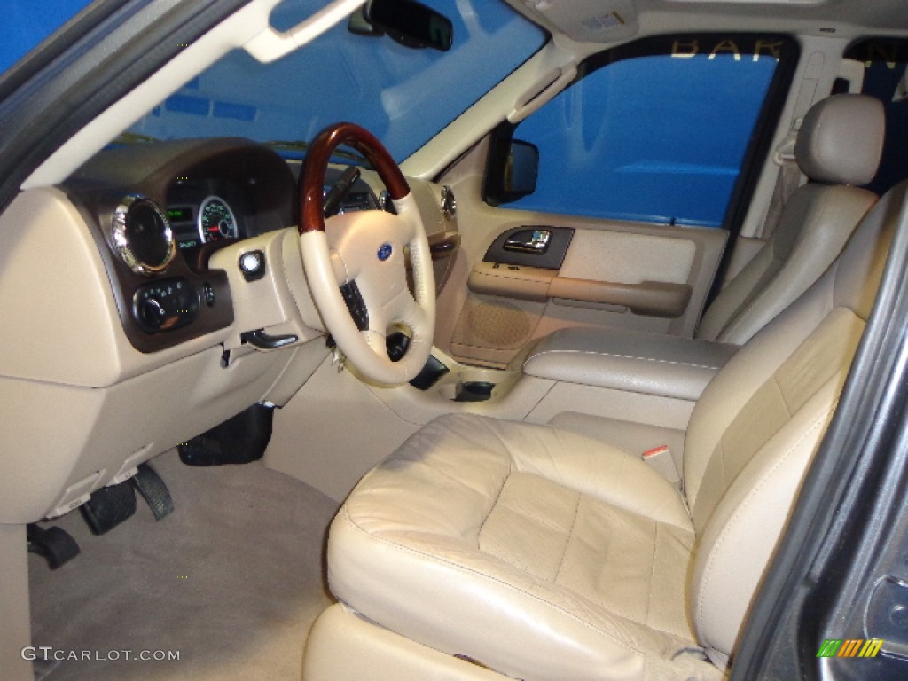 2005 Expedition Limited 4x4 - Dark Shadow Grey Metallic / Medium Parchment photo #27