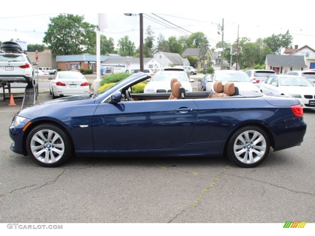 2011 3 Series 328i Convertible - Deep Sea Blue Metallic / Saddle Brown Dakota Leather photo #8