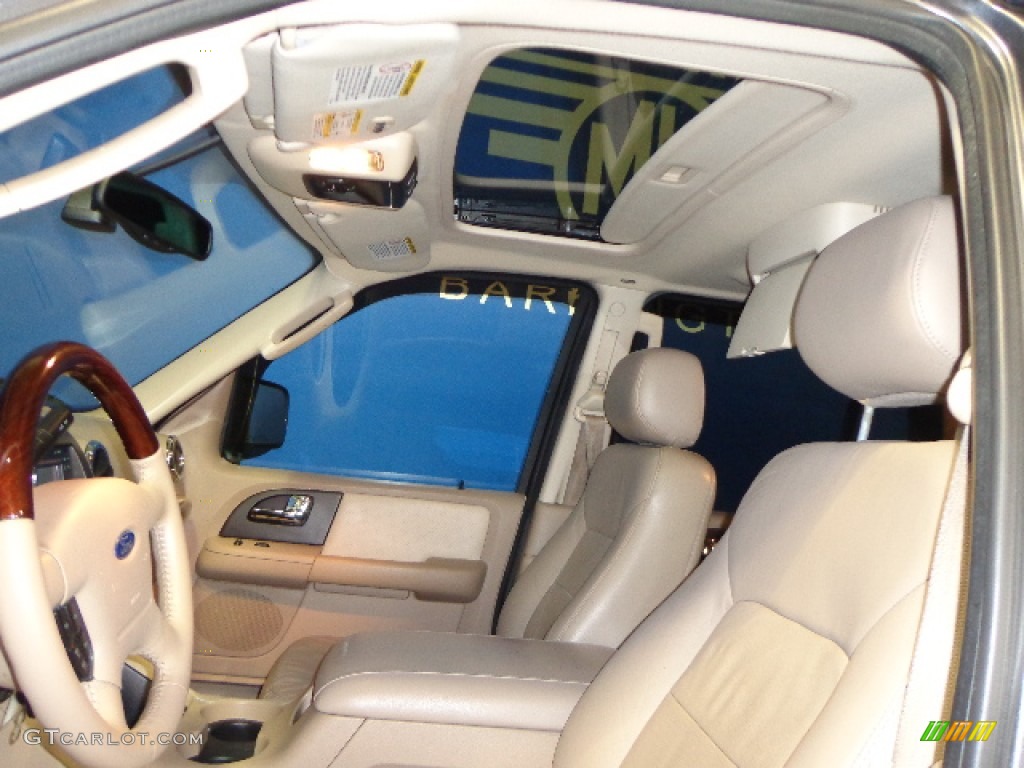 2005 Expedition Limited 4x4 - Dark Shadow Grey Metallic / Medium Parchment photo #28