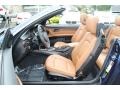 Saddle Brown Dakota Leather Front Seat Photo for 2011 BMW 3 Series #83077009
