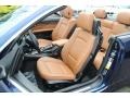 Saddle Brown Dakota Leather 2011 BMW 3 Series 328i Convertible Interior Color