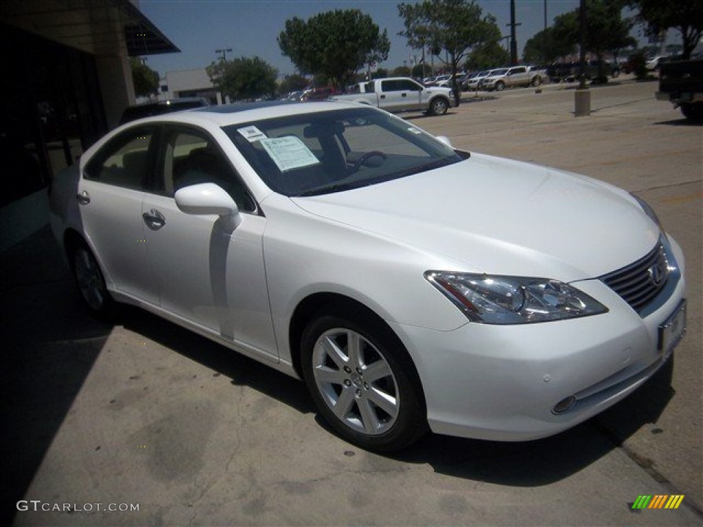 2009 ES 350 - Starfire Pearl White / Cashmere photo #3