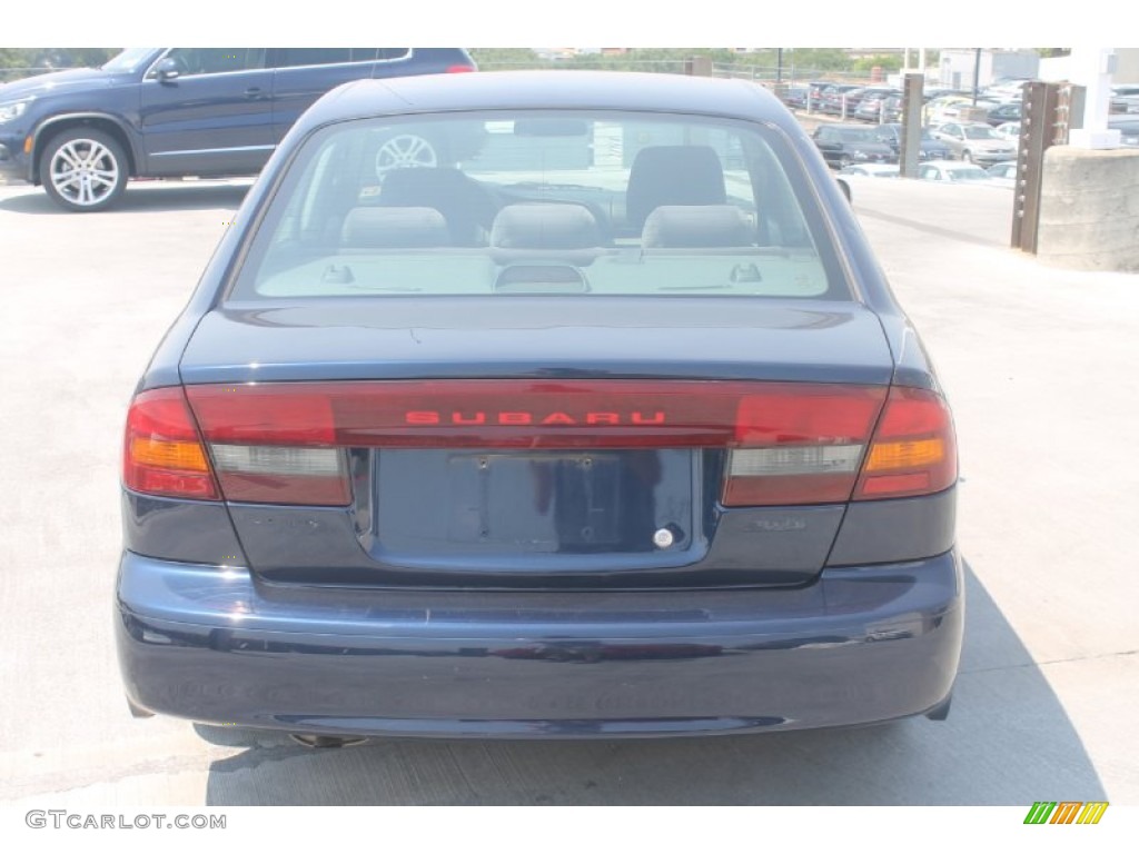 2004 Legacy L Sedan - Mystic Blue Pearl / Gray Moquette photo #8