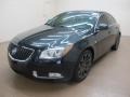 Carbon Black Metallic 2011 Buick Regal CXL Turbo Exterior