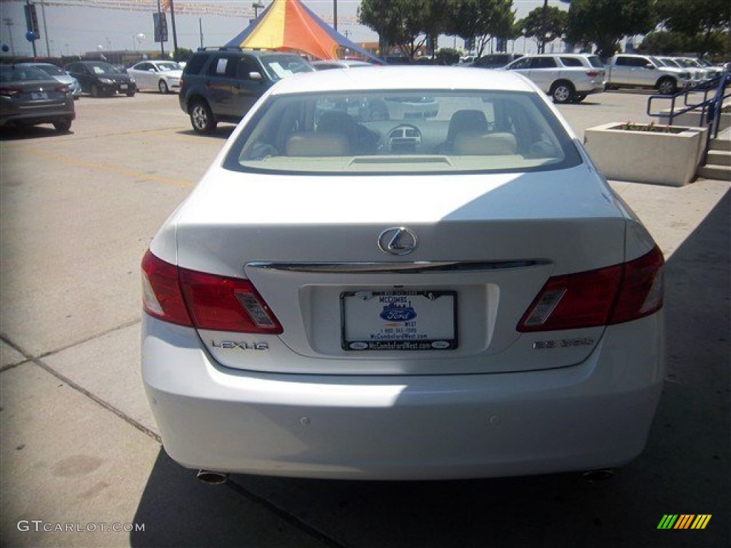 2009 ES 350 - Starfire Pearl White / Cashmere photo #7