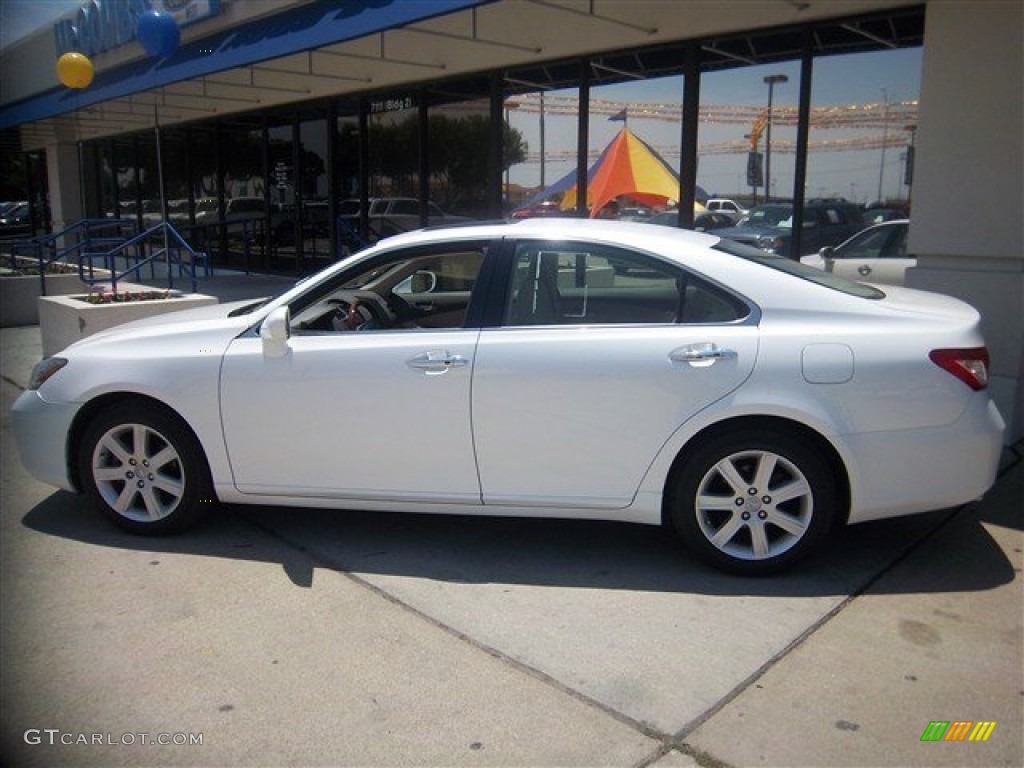 2009 ES 350 - Starfire Pearl White / Cashmere photo #9
