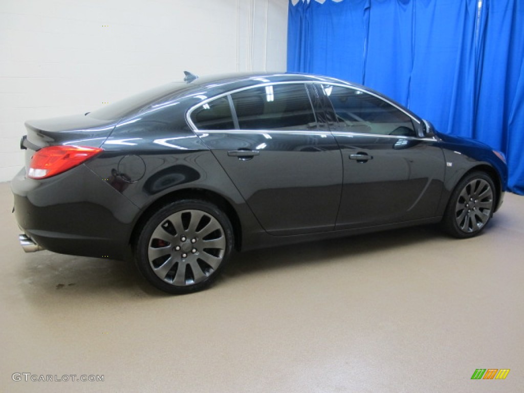 Carbon Black Metallic 2011 Buick Regal CXL Turbo Exterior Photo #83077286