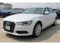 2013 Glacier White Metallic Audi A6 3.0T quattro Sedan  photo #3