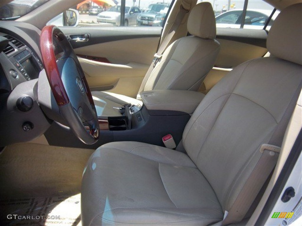 2009 ES 350 - Starfire Pearl White / Cashmere photo #12