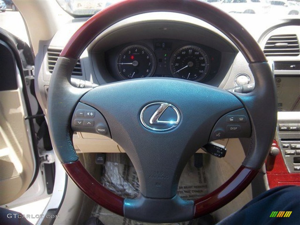 2009 ES 350 - Starfire Pearl White / Cashmere photo #21
