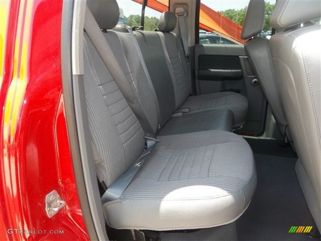 2008 Ram 1500 Lone Star Edition Quad Cab - Flame Red / Medium Slate Gray photo #9