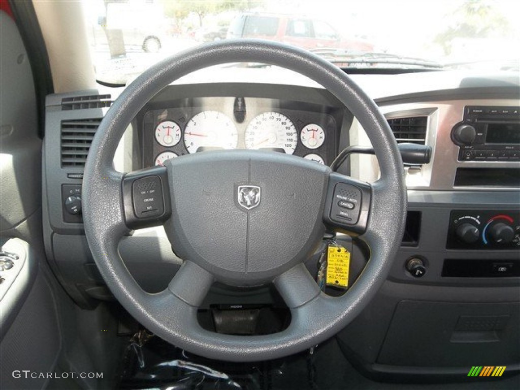 2008 Ram 1500 Lone Star Edition Quad Cab - Flame Red / Medium Slate Gray photo #12