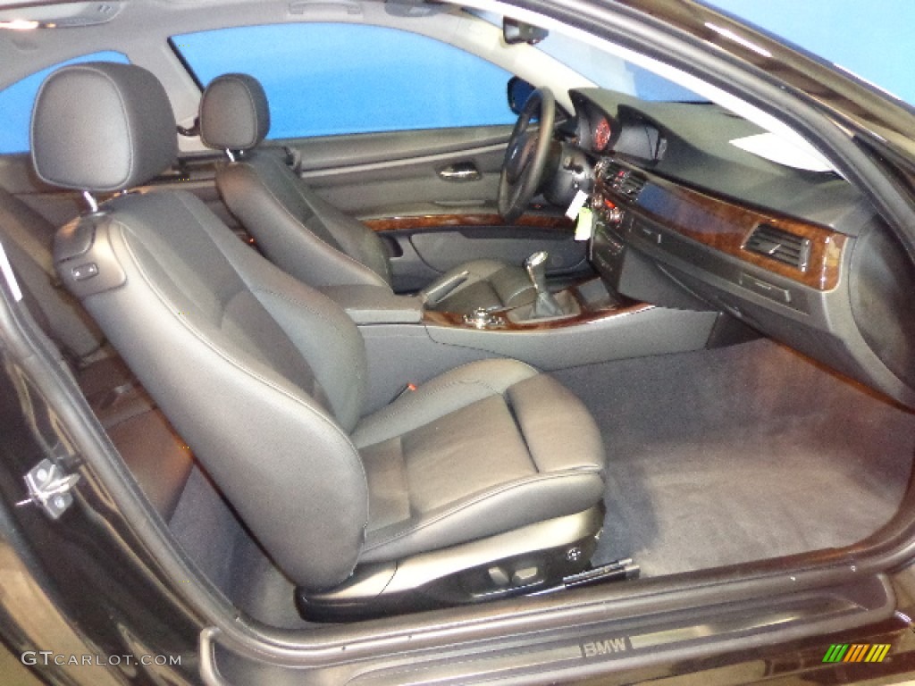 2010 3 Series 335i xDrive Coupe - Black Sapphire Metallic / Black photo #33