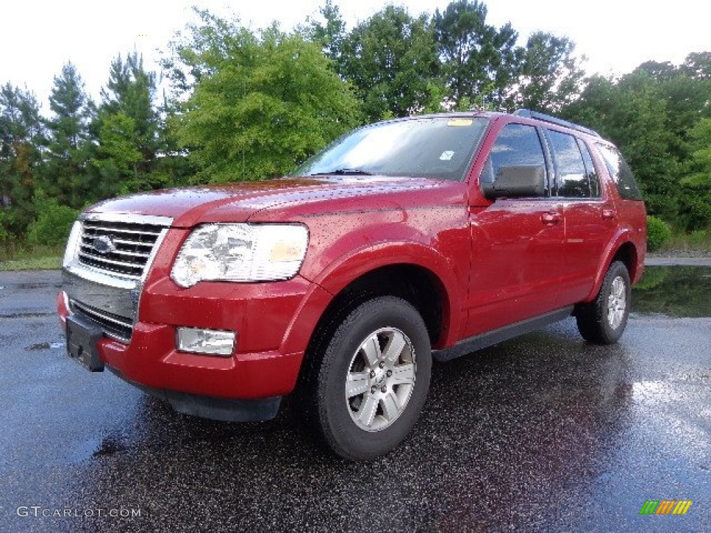 Sangria Red Metallic 2010 Ford Explorer XLT Exterior Photo #83079658