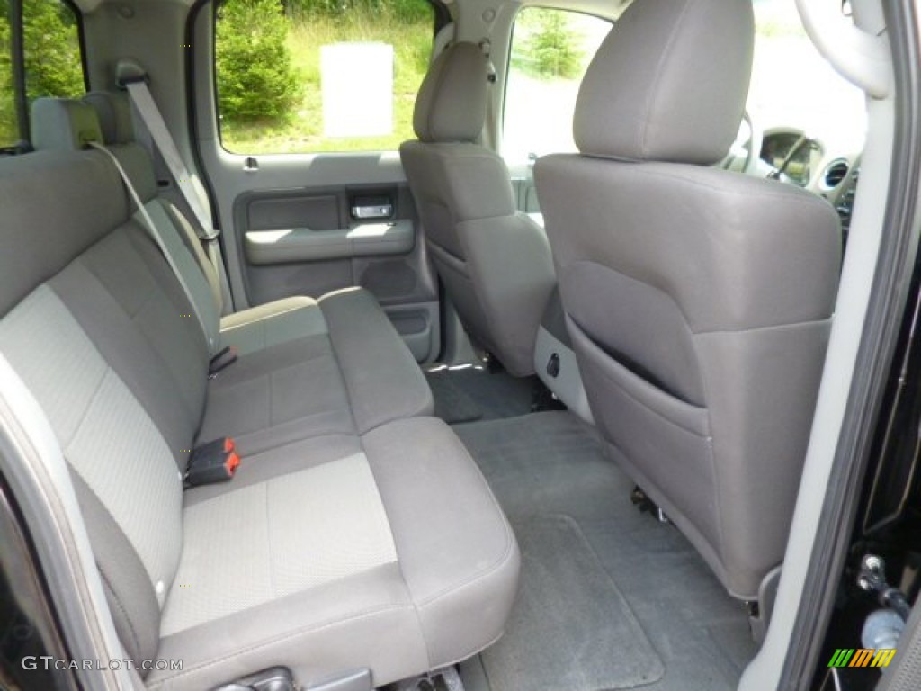 2006 F150 XLT SuperCrew 4x4 - Black / Medium/Dark Flint photo #12