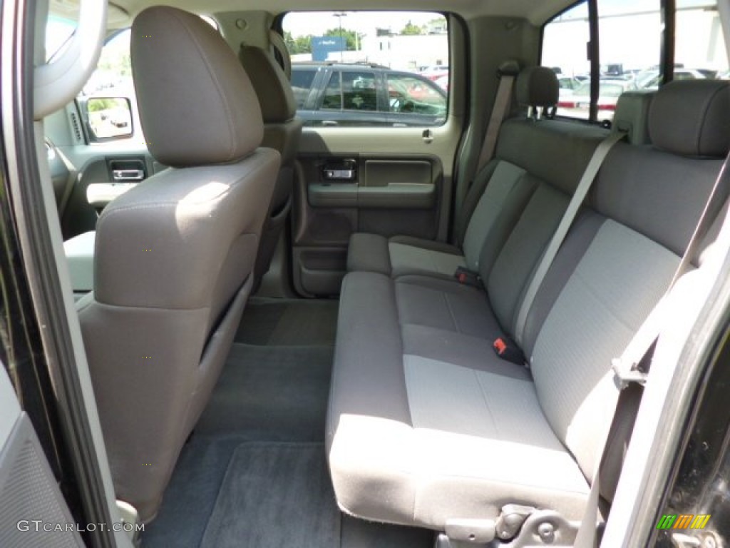 2006 F150 XLT SuperCrew 4x4 - Black / Medium/Dark Flint photo #14