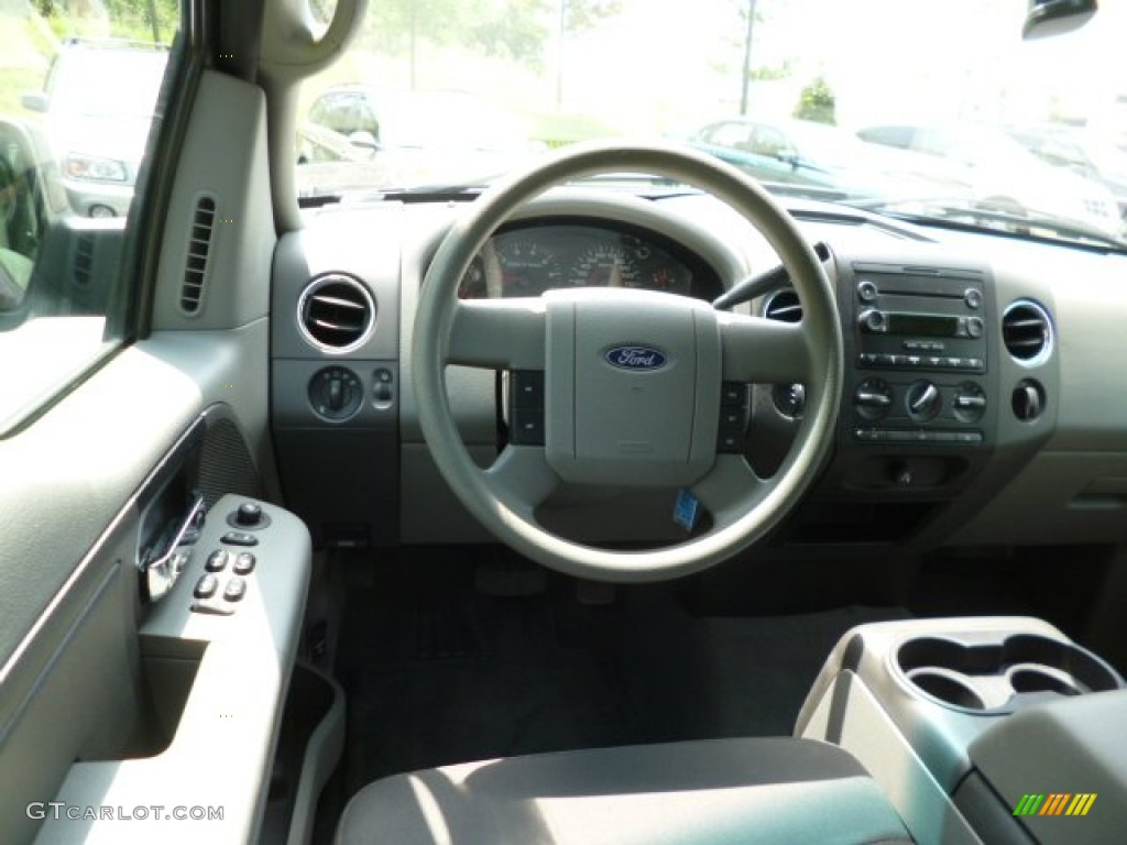 2006 F150 XLT SuperCrew 4x4 - Black / Medium/Dark Flint photo #15