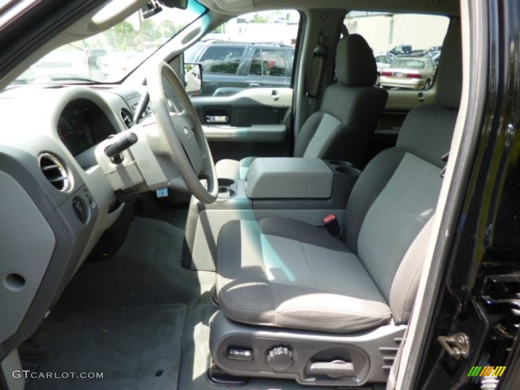 2006 F150 XLT SuperCrew 4x4 - Black / Medium/Dark Flint photo #16