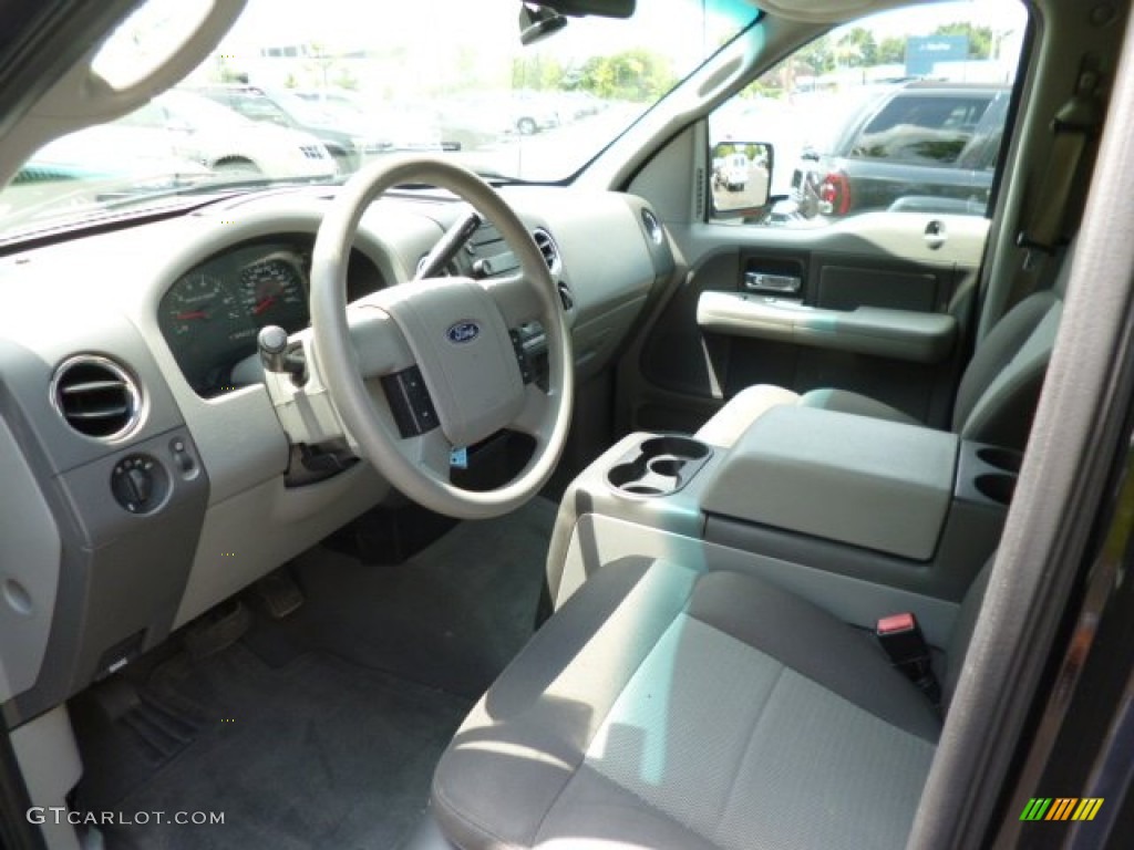 2006 F150 XLT SuperCrew 4x4 - Black / Medium/Dark Flint photo #17