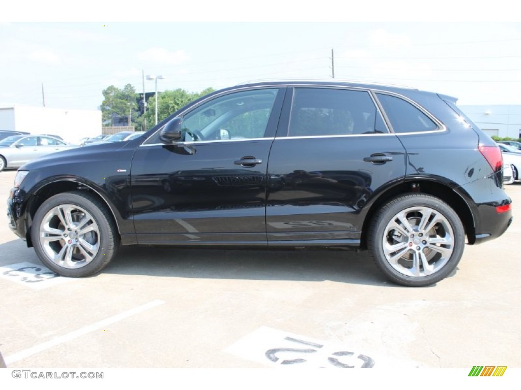 Phantom Black Pearl 2013 Audi Q5 3.0 TFSI quattro Exterior Photo #83081539