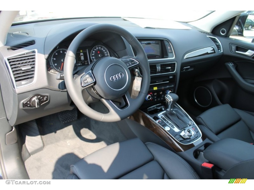 Black Interior 2013 Audi Q5 3.0 TFSI quattro Photo #83081764