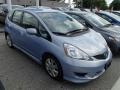 Tidewater Blue Metallic 2010 Honda Fit Sport Exterior