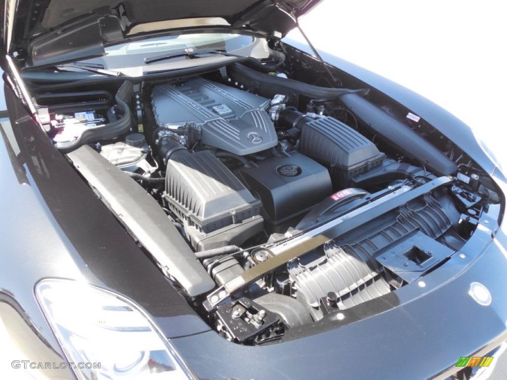 2013 Mercedes-Benz SLS AMG GT Coupe 6.3 Liter AMG DOHC 32-Valve VVT V8 Engine Photo #83082826