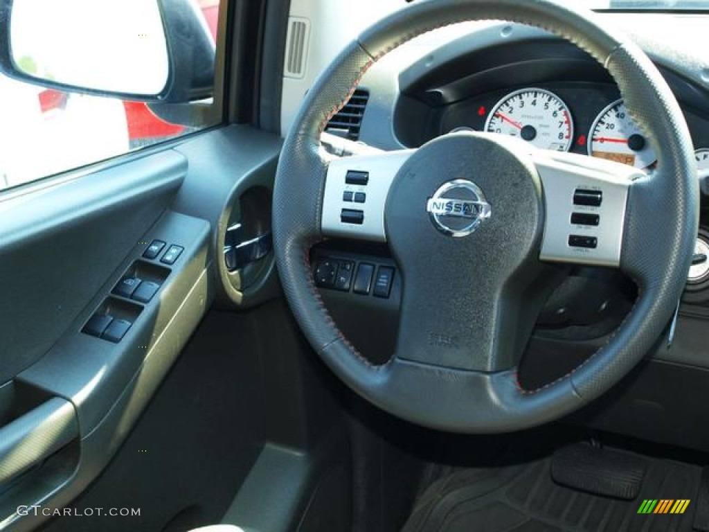 2012 Xterra Pro-4X 4x4 - Metallic Blue / Pro 4X Gray Leather photo #10