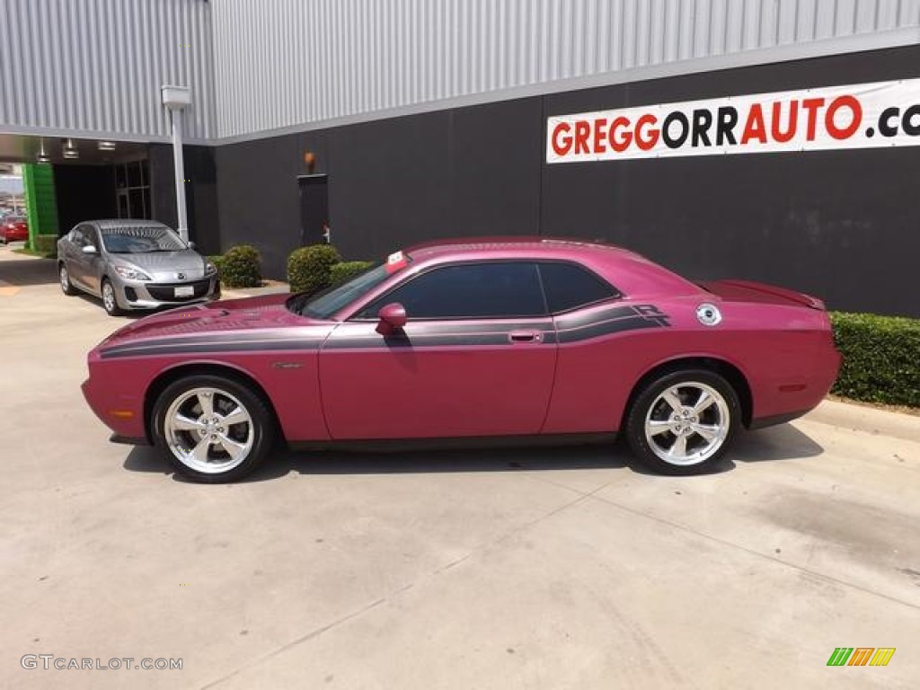 2010 Challenger R/T Classic Furious Fuchsia Edition - Furious Fuchsia / Dark Slate Gray photo #6