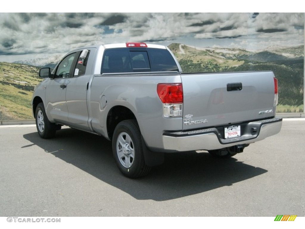 2013 Tundra Double Cab 4x4 - Silver Sky Metallic / Black photo #2