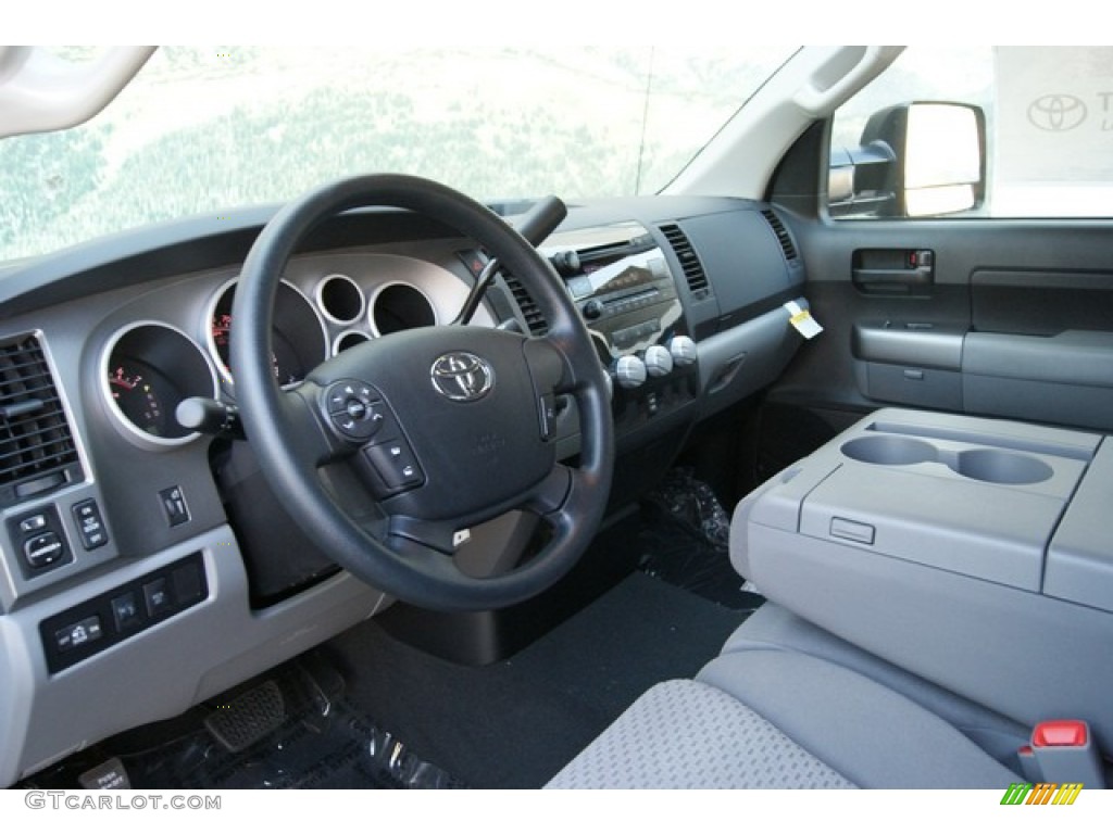 Graphite Interior 2013 Toyota Tundra Double Cab 4x4 Photo #83086970