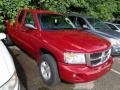 2009 Inferno Red Crystal Pearl Dodge Dakota ST Extended Cab 4x4  photo #1